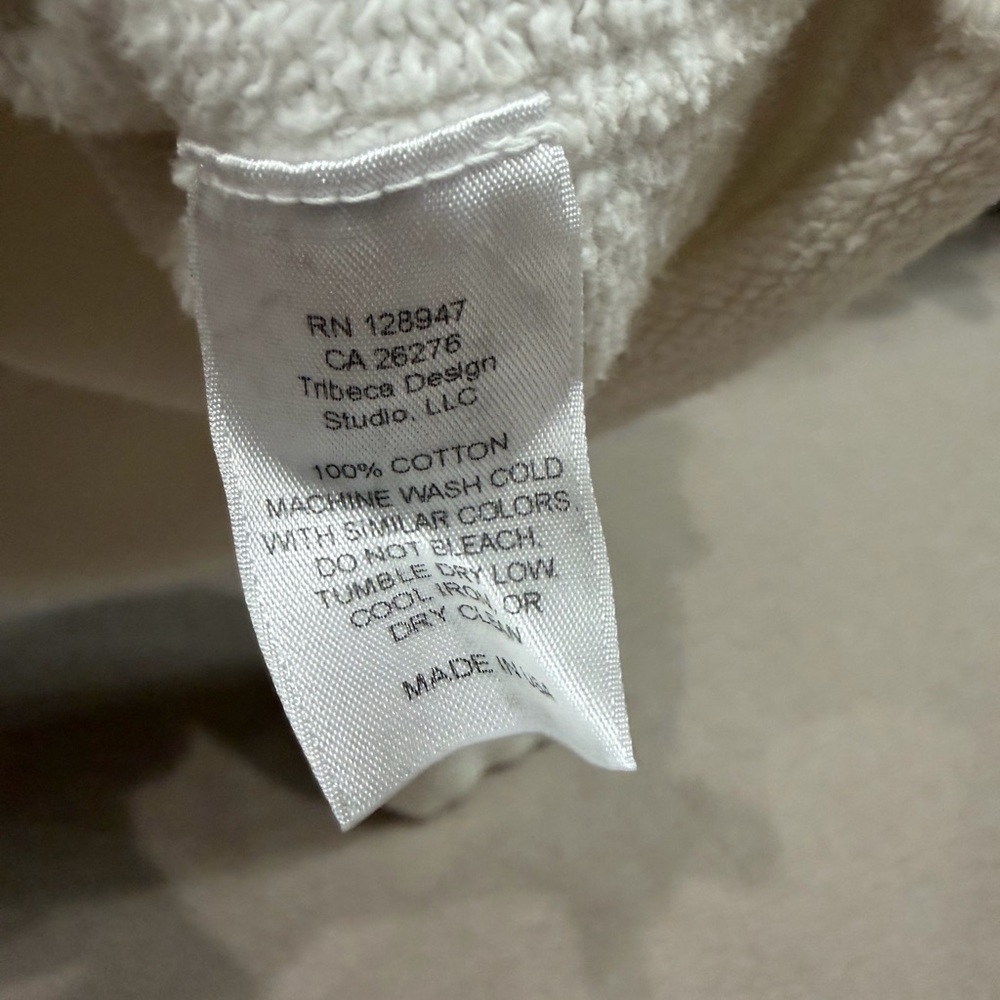 Nili Lotan Distressed Hoodie in chalk - Picture 4 of 6